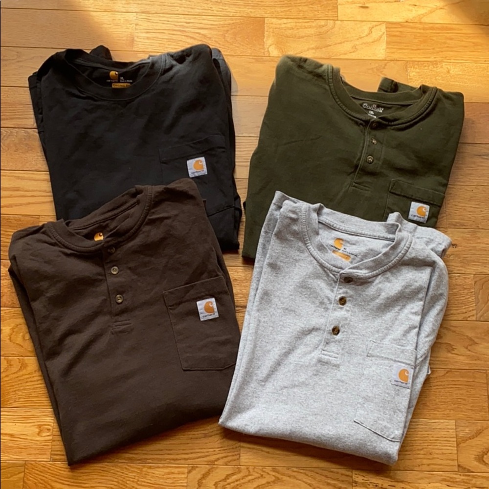Men’s Long sleeve Carhartt shirts